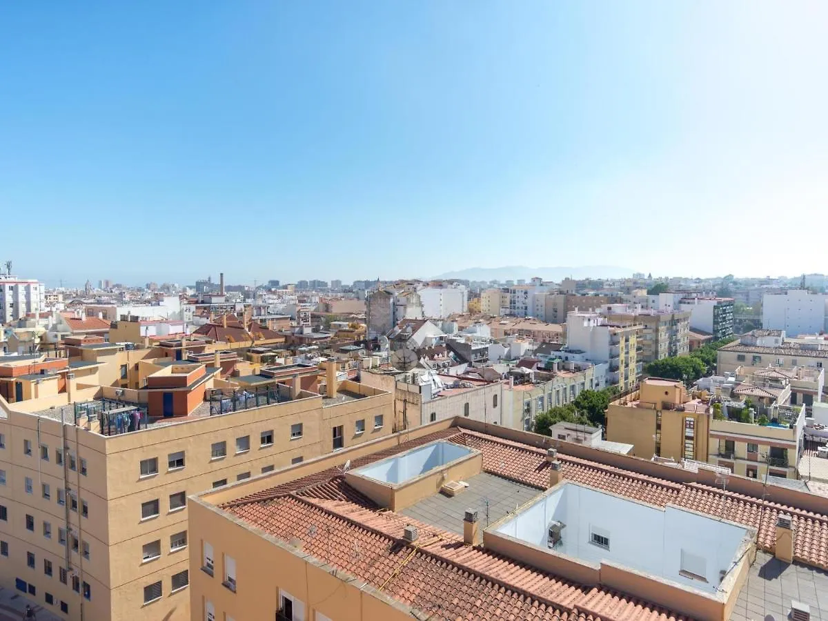 Magnifico Atico Terraza Con Vistas 2Hab Ac Apartment Malaga