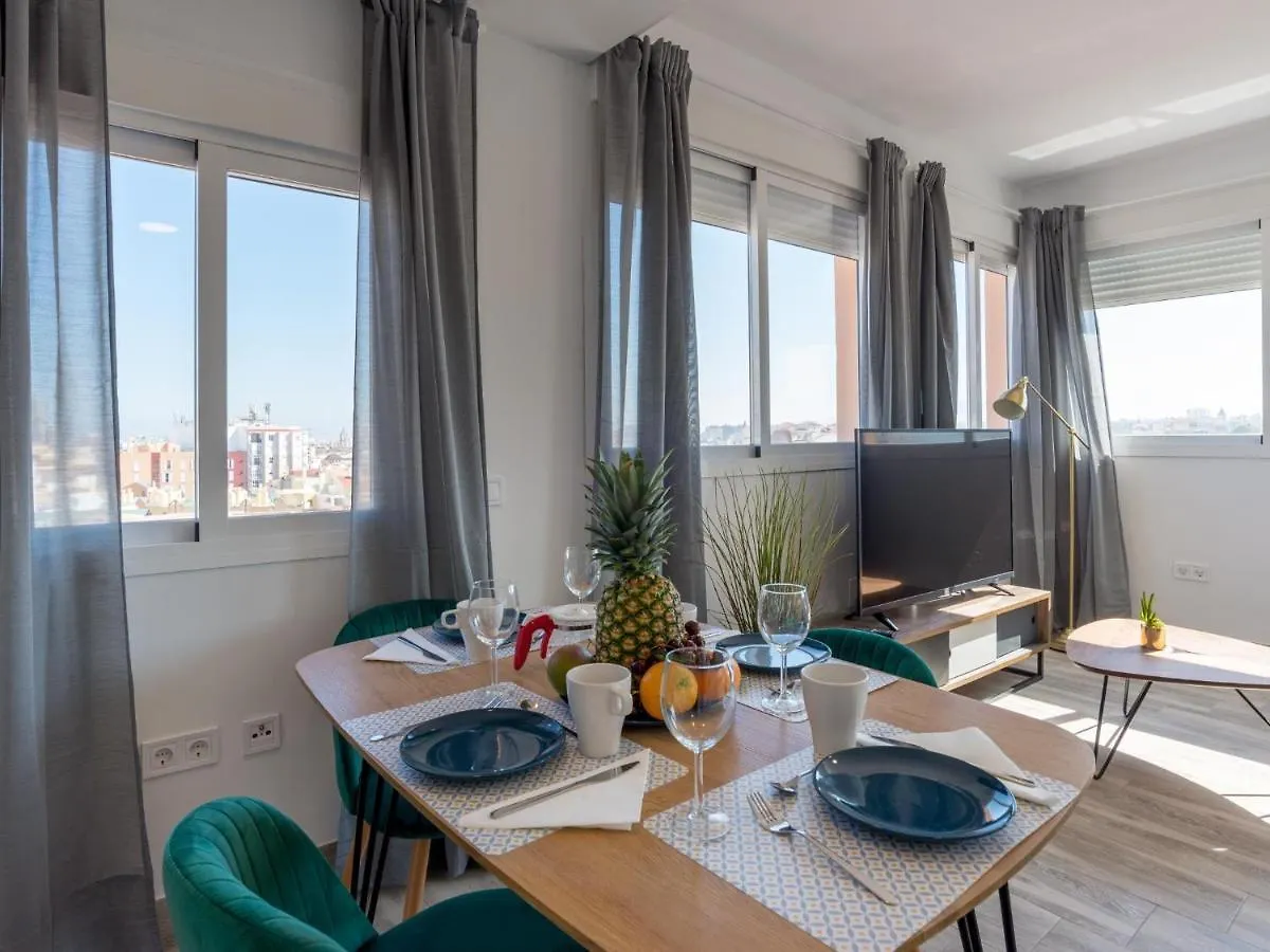 Magnifico Atico Terraza Con Vistas 2Hab Ac Apartment Malaga Spain