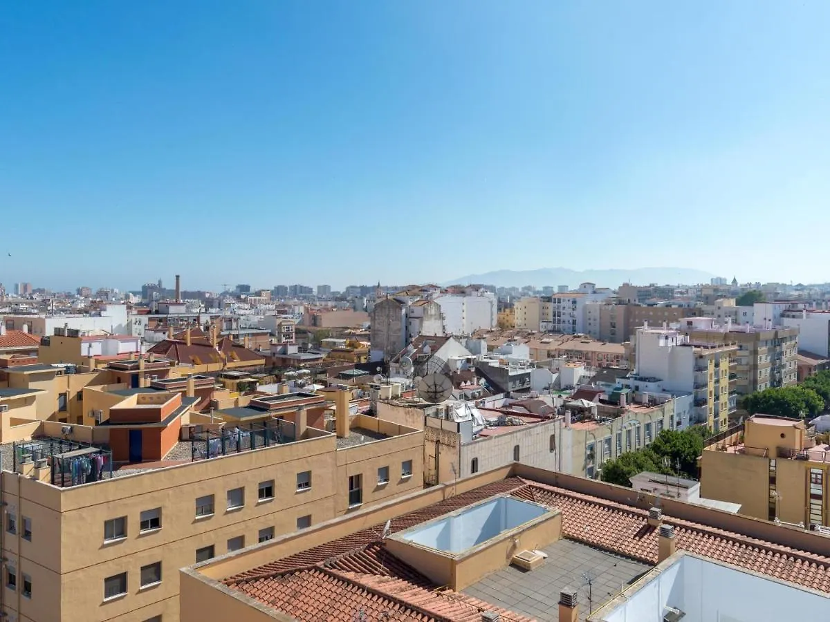 Magnifico Atico Terraza Con Vistas 2Hab Ac Apartment Malaga