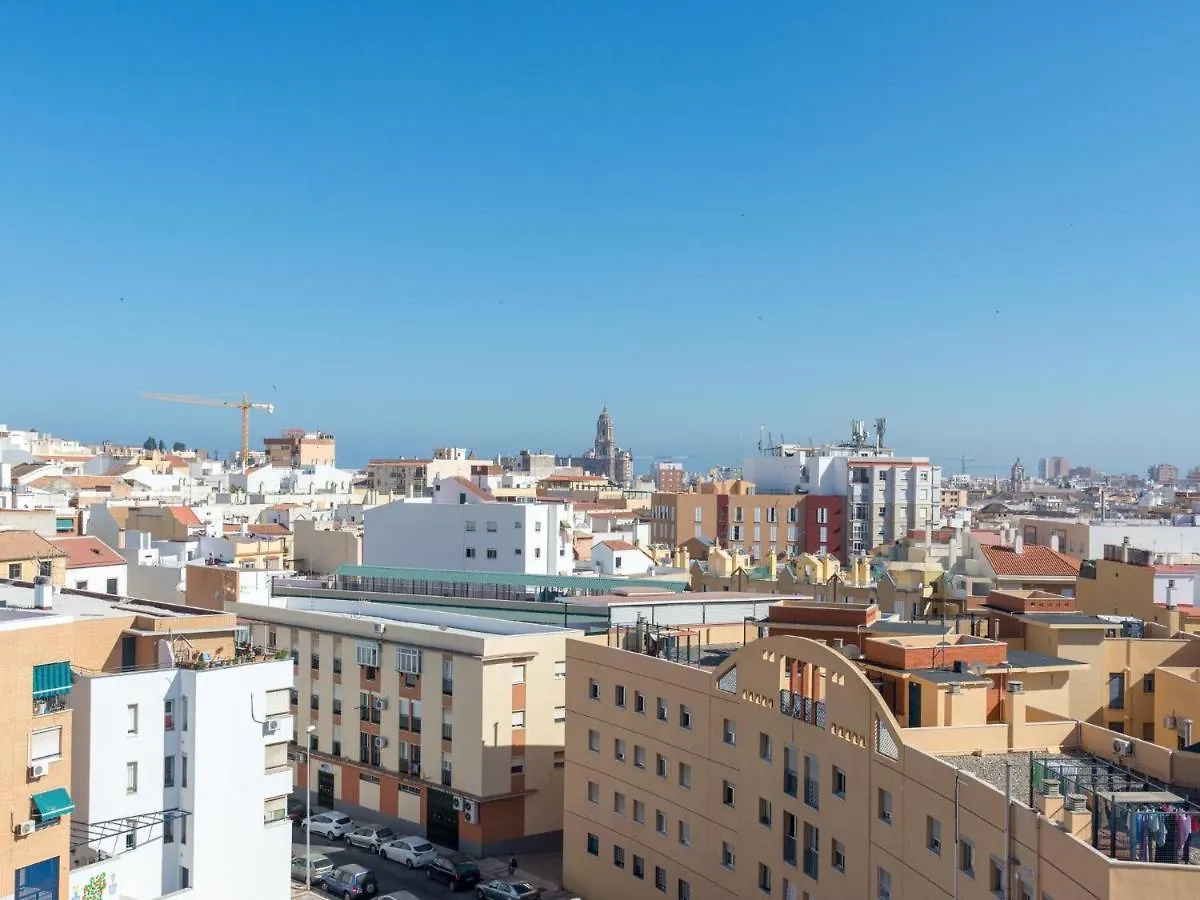 Magnifico Atico Terraza Con Vistas 2Hab Ac Apartment Malaga